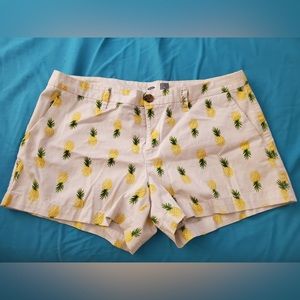 Pineapple Shorts (size 8)
